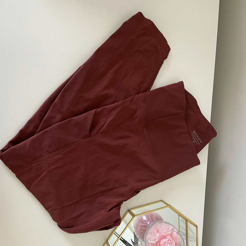 Cognac brown Trekkie hybrid pant Athleta